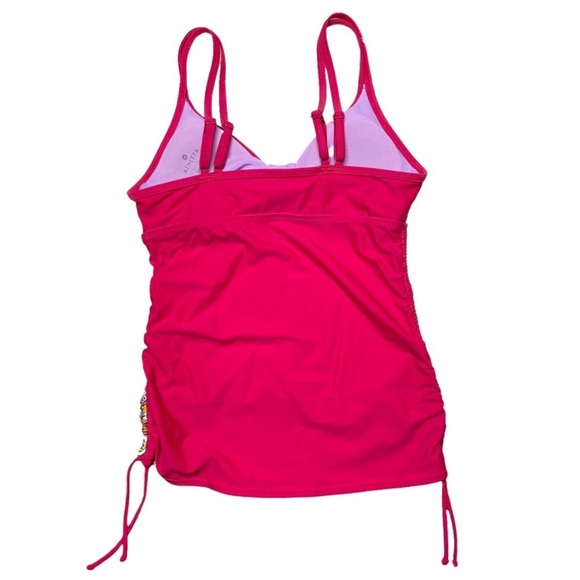 Athleta Montego Shirred Bra Cup Tankini Swim Top | 36B/C - Picture 3 of 6